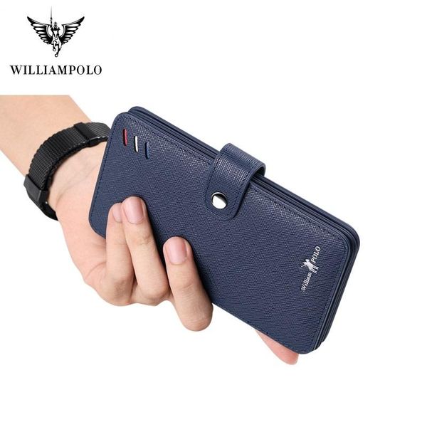 wallets williampolo leather men long zipper coin purses tassel design female money bag holder, Red;black
wallets williampolo leather men long zipper coin purses tassel design female money bag holder, Red;black