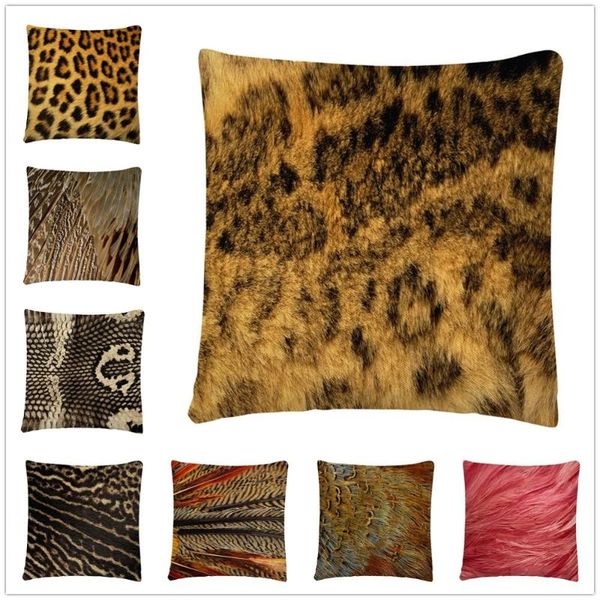 cushion/decorative pillow beautiful animal fur pattern soft short plush cushion cover case for home sofa car decor pillowcase 45x45cm
cushion/decorative pillow beautiful animal fur pattern soft short plush cushion cover case for home sofa car decor pillowcase 45x45cm