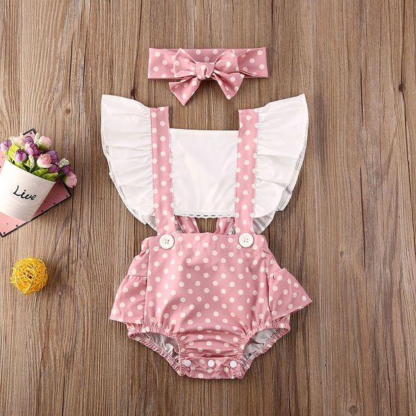 new 2pcs baby girl polka dots romper ruffle jumpsuit floral shorts clothes outfits, Blue
new 2pcs baby girl polka dots romper ruffle jumpsuit floral shorts clothes outfits, Blue