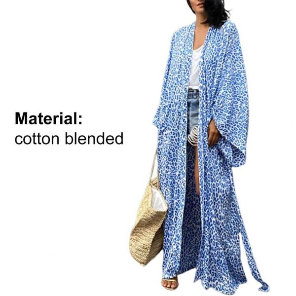 women's swimwear est summer women bathing suit long robe strapless blue vintage oversize leopard pattern cardigan swimming cover-ups, White;black
women's swimwear est summer women bathing suit long robe strapless blue vintage oversize leopard pattern cardigan swimming cover-ups, White;black