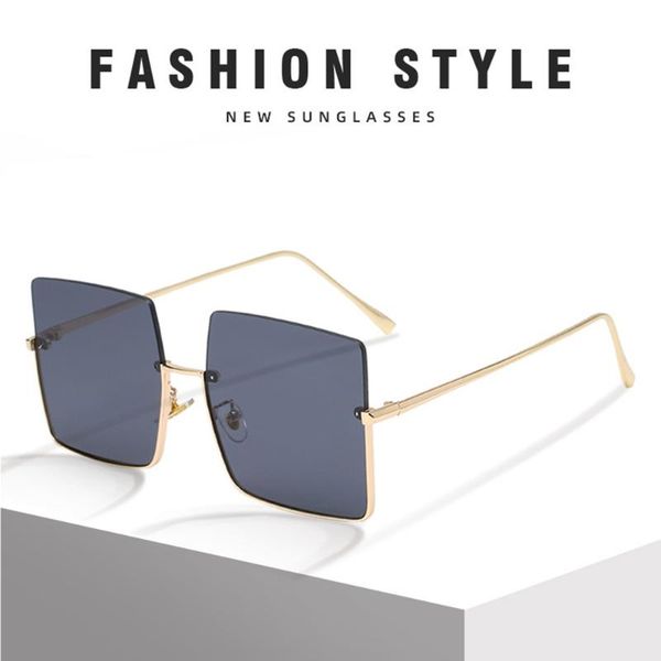 sunglasses women 2021 sun glasses for female retro square designer metal half frame eyewear, White;black
sunglasses women 2021 sun glasses for female retro square designer metal half frame eyewear, White;black