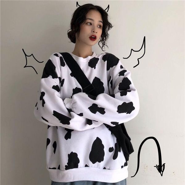 women's hoodies & sweatshirts calelinka funny ins fashoin girl cow printed cute autumn winter pullover thick round neck loose hippie wo, Black
women's hoodies & sweatshirts calelinka funny ins fashoin girl cow printed cute autumn winter pullover thick round neck loose hippie wo, Black