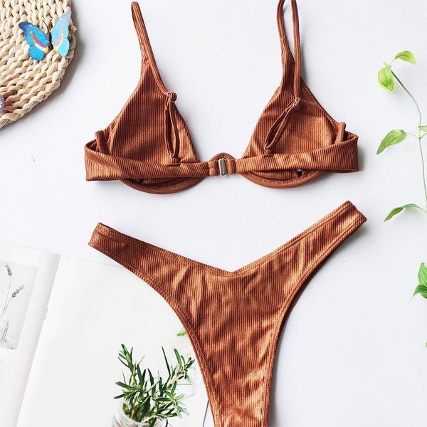 one-piece suits women summer brazilian bikini set holographic shiny metallic swimsuit push up padded underwire triangle bathing suit
one-piece suits women summer brazilian bikini set holographic shiny metallic swimsuit push up padded underwire triangle bathing suit