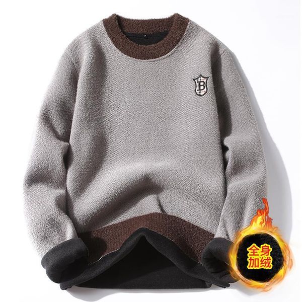 men's hoodies & sweatshirts hoodie autumn/winter trend round neck pullover loose versatile bottom sweater coat fleece warm, Black
men's hoodies & sweatshirts hoodie autumn/winter trend round neck pullover loose versatile bottom sweater coat fleece warm, Black