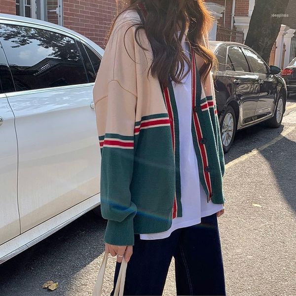 women's knits & tees women cardigans sweater spring and autumn knitted coat cardigan single breasted loose casual knit jacket sweater1, White
women's knits & tees women cardigans sweater spring and autumn knitted coat cardigan single breasted loose casual knit jacket sweater1, White