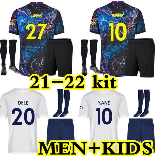 21 22 + kids kit with socks dele son tottenham bale kane soccer jersey hojbjerg bergwijn lo celso spurs 2021 2022 child football shirt unifo, Black
21 22 + kids kit with socks dele son tottenham bale kane soccer jersey hojbjerg bergwijn lo celso spurs 2021 2022 child football shirt unifo, Black