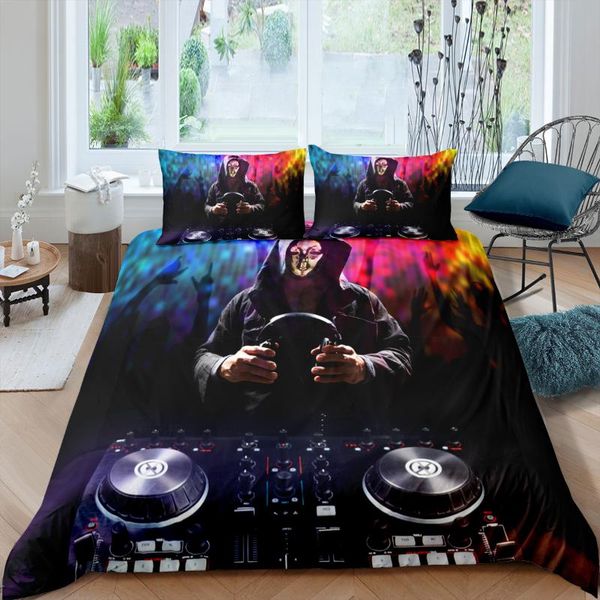 bedding sets dj 3d set fashion digital printed duvet cover set+1/2 pillowcase 2/3pcs king twin size bedroom decor textiles
bedding sets dj 3d set fashion digital printed duvet cover set+1/2 pillowcase 2/3pcs king twin size bedroom decor textiles