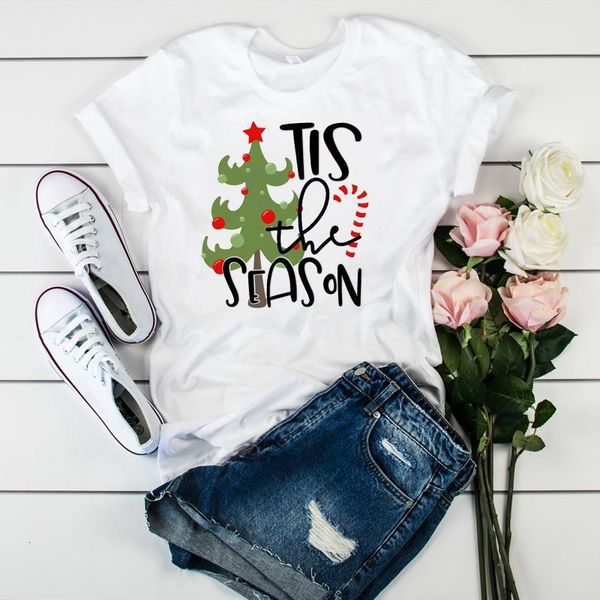 women graphic tree it's the season cartoon print merry christmas ladies tshirt female womens clothes t tee shirt t-shirt, White
women graphic tree it's the season cartoon print merry christmas ladies tshirt female womens clothes t tee shirt t-shirt, White
