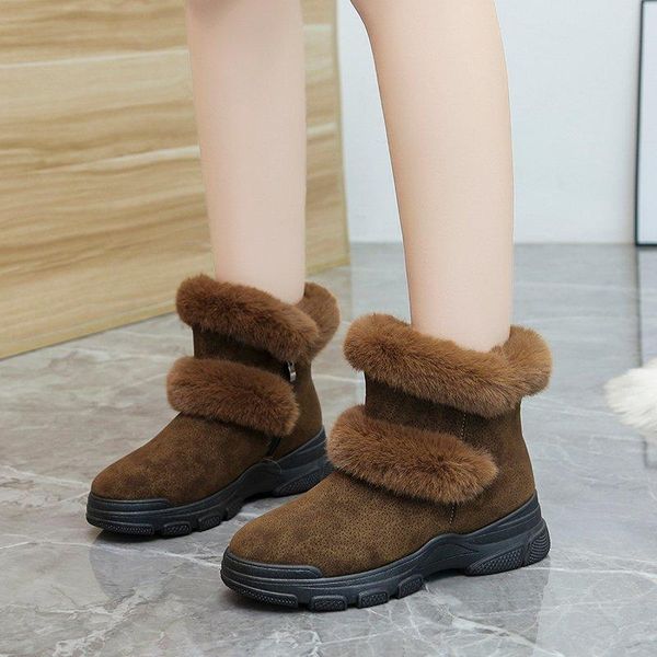 boots drop black fur warm female zippper faux suede thick snow woman winter women plush non-slip platform
boots drop black fur warm female zippper faux suede thick snow woman winter women plush non-slip platform