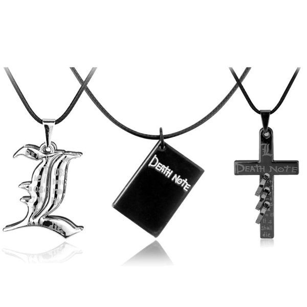 pendant necklaces punk anime death note metal necklace cross book leather chain cosplay women men accessories choker jewelry gift 50cm, Silver
pendant necklaces punk anime death note metal necklace cross book leather chain cosplay women men accessories choker jewelry gift 50cm, Silver