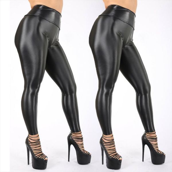 black wet look faux leather women legging moto pu high waist clubwear pencil pants slim long ladies stretchy skinny
black wet look faux leather women legging moto pu high waist clubwear pencil pants slim long ladies stretchy skinny