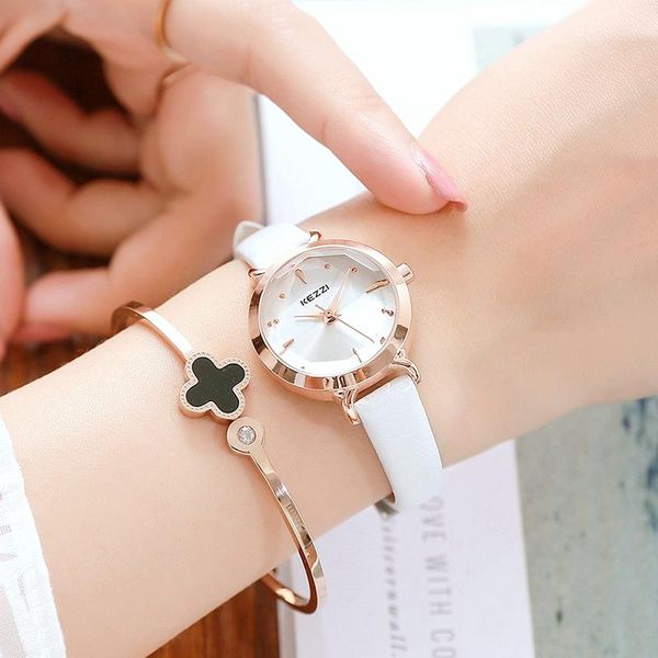 wristwatches korean style lady watch shining dress match fashion student simple waterproof wrist with leather watchband, Slivery;brown
wristwatches korean style lady watch shining dress match fashion student simple waterproof wrist with leather watchband, Slivery;brown