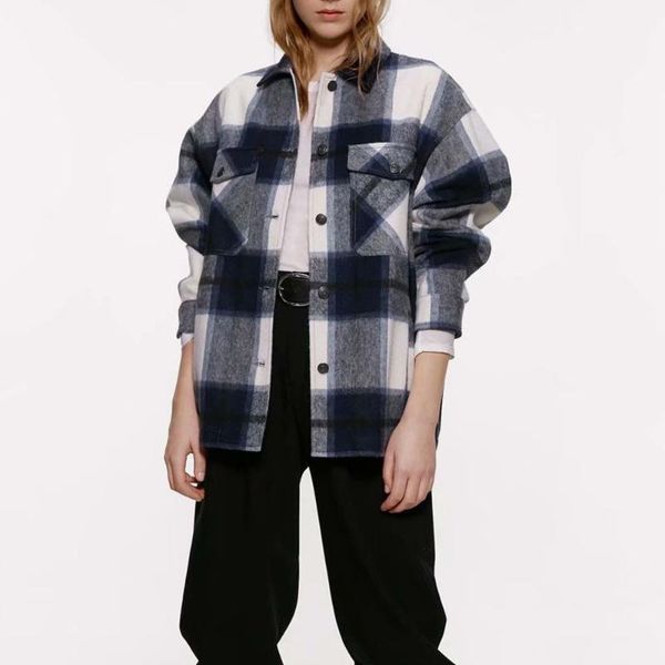 autumn spring custom designer fashion plaid flannel check latest shirts women plaid shirts, White
autumn spring custom designer fashion plaid flannel check latest shirts women plaid shirts, White