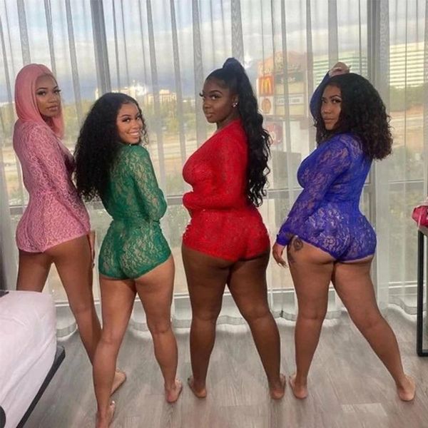 women's jumpsuits & rompers for women short overalls lace playsuit see through slim fit jumpsuit transparent sleepwear lingerie pajamas, Black;white
women's jumpsuits & rompers for women short overalls lace playsuit see through slim fit jumpsuit transparent sleepwear lingerie pajamas, Black;white