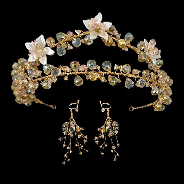 hair clips & barrettes crystal bride headband hairband set with earring female jewelry wedding accessories tiara crown diadema, Golden;silver
hair clips & barrettes crystal bride headband hairband set with earring female jewelry wedding accessories tiara crown diadema, Golden;silver