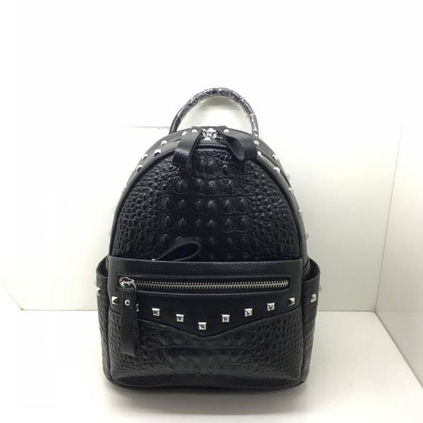 backpack women vintage black cowhide genuine leather rivets fashion travel bags casual school bag packing mochila
backpack women vintage black cowhide genuine leather rivets fashion travel bags casual school bag packing mochila