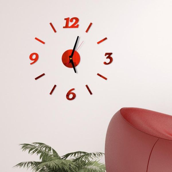 wall clocks diy simple wall-hung sticker 3d quartz numeral creative decor clock multiple styles black/gold/silver/red
wall clocks diy simple wall-hung sticker 3d quartz numeral creative decor clock multiple styles black/gold/silver/red