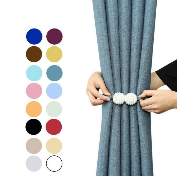 2x pearl magnetic curtain clip curtain holders tieback buckle clips hanging ball buckle tie back accessories home decor
2x pearl magnetic curtain clip curtain holders tieback buckle clips hanging ball buckle tie back accessories home decor