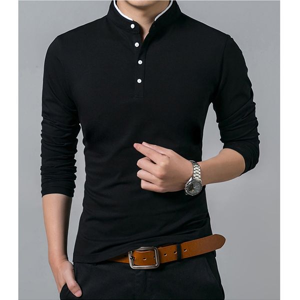 plus size 3xl 4xl autumn button marks polo long sleeve as men's shirt lbrg, White;black
plus size 3xl 4xl autumn button marks polo long sleeve as men's shirt lbrg, White;black