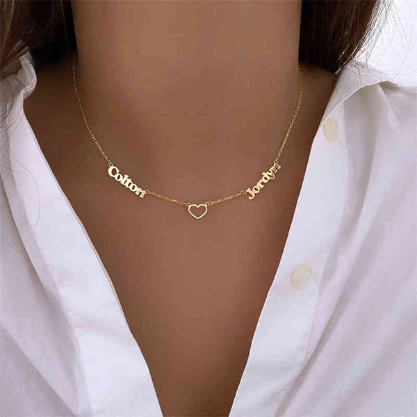 custom multiple names necklace with heart stainless steel necklaces for women fashion choker jewelry valentines day gift, Silver
custom multiple names necklace with heart stainless steel necklaces for women fashion choker jewelry valentines day gift, Silver