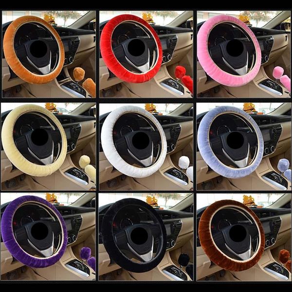 steering wheel covers 3 pcs winter warm automobile cover plush pull handle men's and women's universal set
steering wheel covers 3 pcs winter warm automobile cover plush pull handle men's and women's universal set