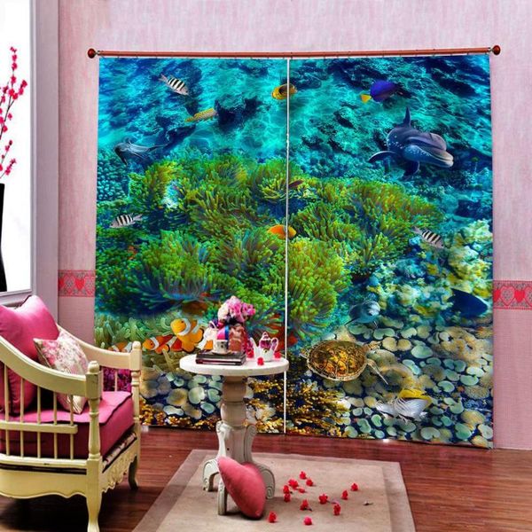 curtain & drapes underwater world aquarium 3d tropical fish polyester fabric for children's room bedroom sunshade blackout decor
curtain & drapes underwater world aquarium 3d tropical fish polyester fabric for children's room bedroom sunshade blackout decor