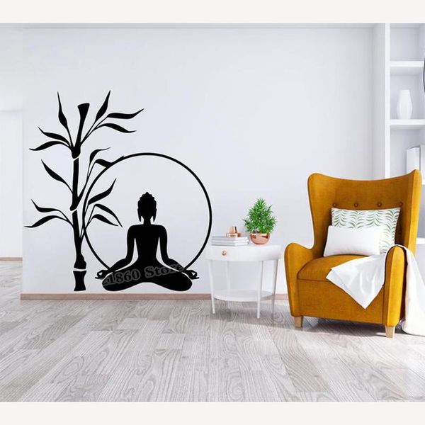 wall stickers buddha sticker art meditating yoga decal namaste decor mural buddhism aerobic living room b569 
wall stickers buddha sticker art meditating yoga decal namaste decor mural buddhism aerobic living room b569