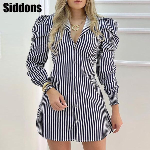 casual dresses office lady turn-down collar button shirt dress long sleeve striped print ruffle party mini, Black;gray
casual dresses office lady turn-down collar button shirt dress long sleeve striped print ruffle party mini, Black;gray