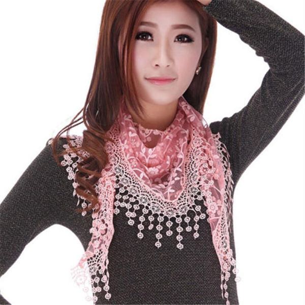 scarves women lace soft triangle scarf shawl wrap spring summer long, Blue;gray
scarves women lace soft triangle scarf shawl wrap spring summer long, Blue;gray