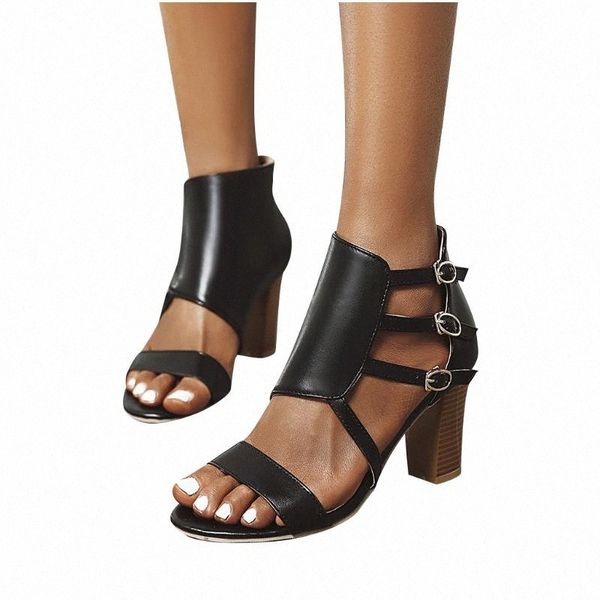 woman sandals 2020 summer open toe block heel sandal belt buckle bohemian beach shoes leisure zipper 35-43 zapatos de mujer 3.9 d1uf#, Black
woman sandals 2020 summer open toe block heel sandal belt buckle bohemian beach shoes leisure zipper 35-43 zapatos de mujer 3.9 d1uf#, Black