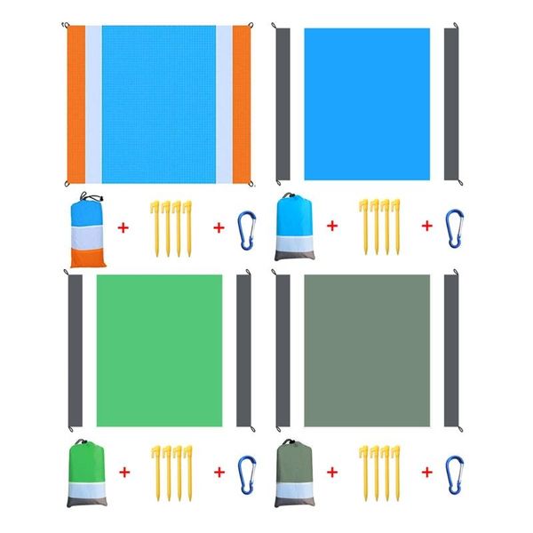 outdoor pads portable beach blanket with 4 stakes and carabiner sandproof sandcamping hiking mat lightweight waterproof pad
outdoor pads portable beach blanket with 4 stakes and carabiner sandproof sandcamping hiking mat lightweight waterproof pad