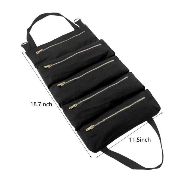 hooks & rails tool storage bags portable canvas handbag car seat back carrier organizer multi-function roll up tools pouch outdoor accessori
hooks & rails tool storage bags portable canvas handbag car seat back carrier organizer multi-function roll up tools pouch outdoor accessori