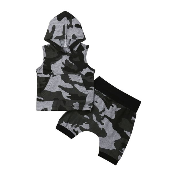 1-5y kids baby boys camo clothes sets sleeveless hooded pants shorts outfits clothes, White
1-5y kids baby boys camo clothes sets sleeveless hooded pants shorts outfits clothes, White