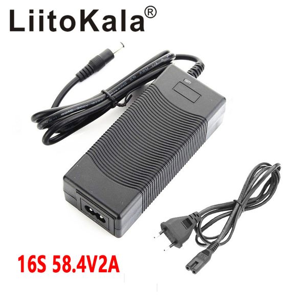 liitokala 58.4v 2a lifepo4 battery pack charger 100-240vac dc for 16s 24v batteries
liitokala 58.4v 2a lifepo4 battery pack charger 100-240vac dc for 16s 24v batteries
