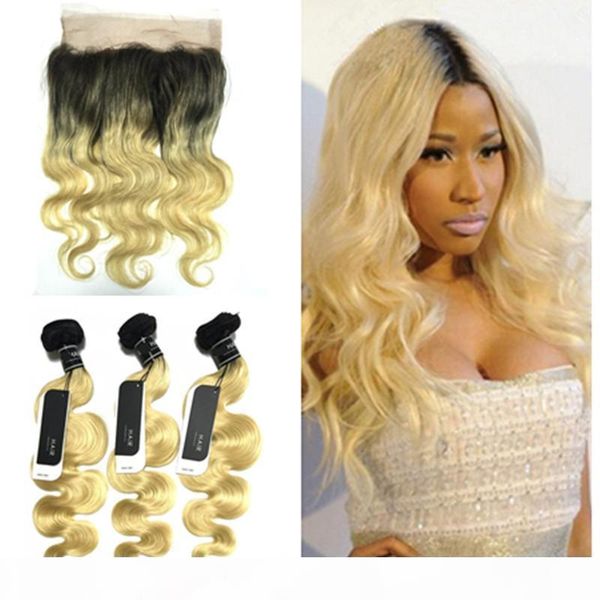 ombre 1b 613 brazilian body wave hair weaves with pre plucked 360 lace frontal closure with bundles dark roots blonde ombre virgin hair, Black;brown
ombre 1b 613 brazilian body wave hair weaves with pre plucked 360 lace frontal closure with bundles dark roots blonde ombre virgin hair, Black;brown