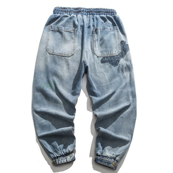 new hip 2021 hop embroidery graffiti harem pant man casual streetwear men trousers harajuku oversized loose joggers pants jeans blue kf3e, Black
new hip 2021 hop embroidery graffiti harem pant man casual streetwear men trousers harajuku oversized loose joggers pants jeans blue kf3e, Black