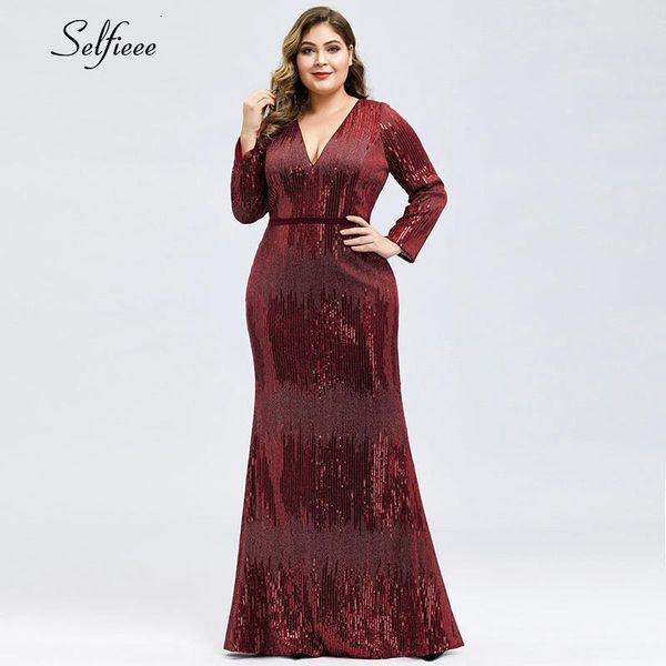 plus size burgundy maxi dresses women sequined mermaid deep v-neck long sleeve bodycon dress sparkle party dress robe femme, Black;gray
plus size burgundy maxi dresses women sequined mermaid deep v-neck long sleeve bodycon dress sparkle party dress robe femme, Black;gray