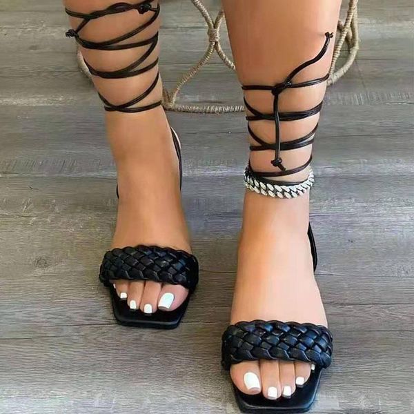 sandals 2021 summer flat solid color straps open toe casual women's shoes outdoor fashion, Black
sandals 2021 summer flat solid color straps open toe casual women's shoes outdoor fashion, Black