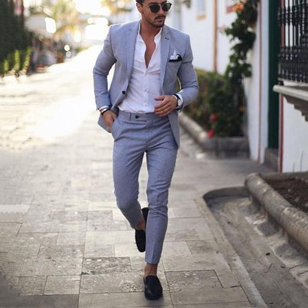 men's suits & blazers light grey tuxedo men for wedding 2pieces business suit blazer peaked lapel costume homme terno party suits(jacke, White;black
men's suits & blazers light grey tuxedo men for wedding 2pieces business suit blazer peaked lapel costume homme terno party suits(jacke, White;black
