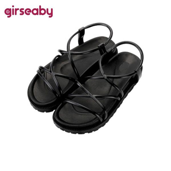 sandals girseaby 2021 women open toe cross strap rome flat wild thick bottom beach casual all-match summer pink a3385, Black
sandals girseaby 2021 women open toe cross strap rome flat wild thick bottom beach casual all-match summer pink a3385, Black