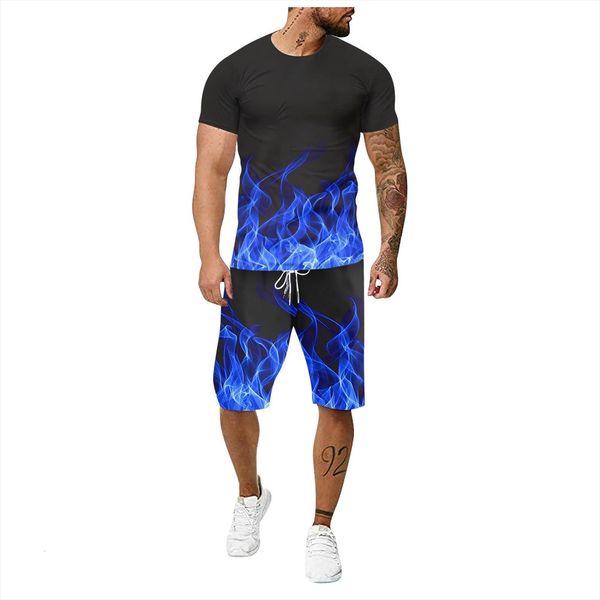 5xl casual sets short sleeve men tracksuit t shirt shorts 2 piece set summer male loose flame print suit stretch, Gray
5xl casual sets short sleeve men tracksuit t shirt shorts 2 piece set summer male loose flame print suit stretch, Gray