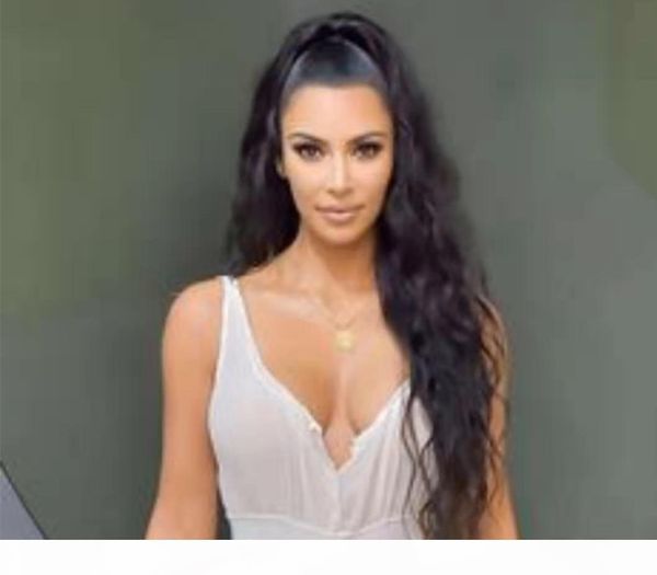 kim kardashian long loose wave ponytail hairpiece 22inch 1pcs natural curly drawstring human hair ponytail extension 160g natural color, Black
kim kardashian long loose wave ponytail hairpiece 22inch 1pcs natural curly drawstring human hair ponytail extension 160g natural color, Black