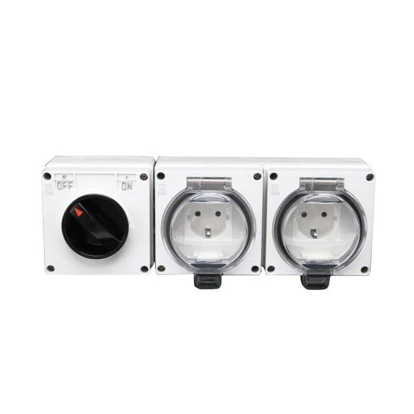 smart power plugs outdoor ip66 waterproof industrial socket 2eu ac outlet with switch box european germany standard
smart power plugs outdoor ip66 waterproof industrial socket 2eu ac outlet with switch box european germany standard