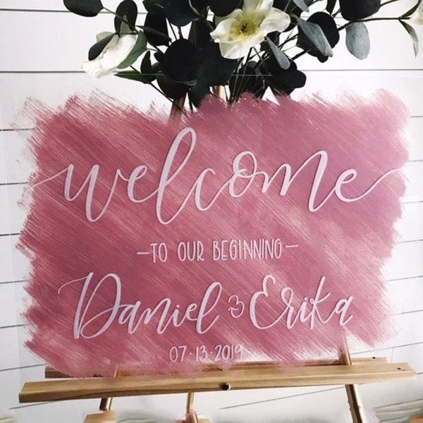 party decoration acrylic wedding sign,wedding welcome sign,calligraphy ceremony sign,painted sign
party decoration acrylic wedding sign,wedding welcome sign,calligraphy ceremony sign,painted sign