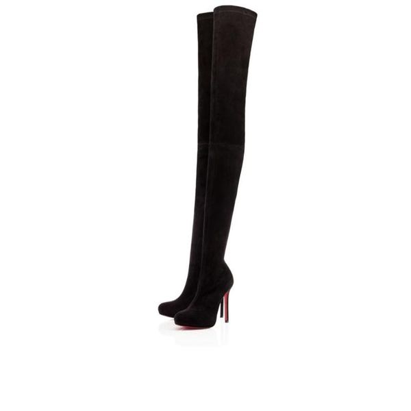 boots red bottom high heels patent leather women party wedding triple spikes pointed toes pumps dress shoes with box 07, Black
boots red bottom high heels patent leather women party wedding triple spikes pointed toes pumps dress shoes with box 07, Black