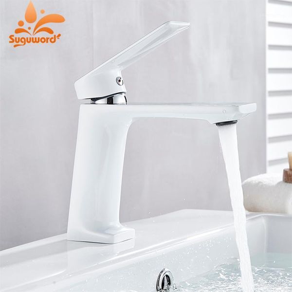 bathroom sink faucets suguword white with chrome faucet basin cold mixer tap single hole deck installation1
bathroom sink faucets suguword white with chrome faucet basin cold mixer tap single hole deck installation1