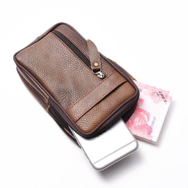 waist bags men cowhide pu leather fanny bag waterproof multi-function solid color mobile phone purse pocket business casual small bel
waist bags men cowhide pu leather fanny bag waterproof multi-function solid color mobile phone purse pocket business casual small bel