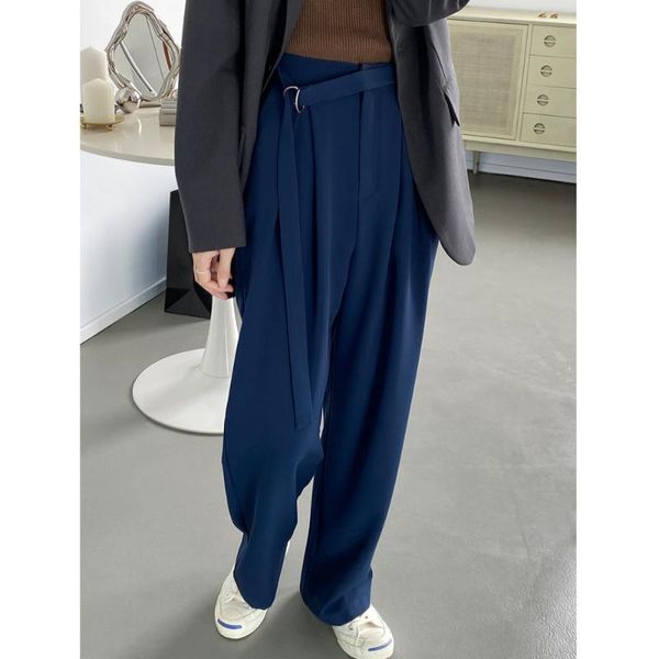 women's pants & capris solid color suit trousers women belt 2021 autumn high waist and thin wide leg casual pantalon femme, Black;white
women's pants & capris solid color suit trousers women belt 2021 autumn high waist and thin wide leg casual pantalon femme, Black;white