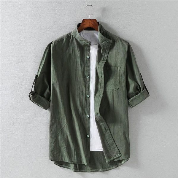 men's casual shirts short-sleeved shirt 2021 summer solid color thin linen loose large size fashion clothing 5xl, White;black
men's casual shirts short-sleeved shirt 2021 summer solid color thin linen loose large size fashion clothing 5xl, White;black