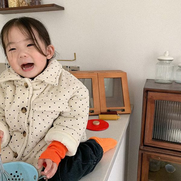 coat left prince children's clothing 2021 winter clothes korean style boys and girls polka dot cotton-padded childre, Blue;gray
coat left prince children's clothing 2021 winter clothes korean style boys and girls polka dot cotton-padded childre, Blue;gray